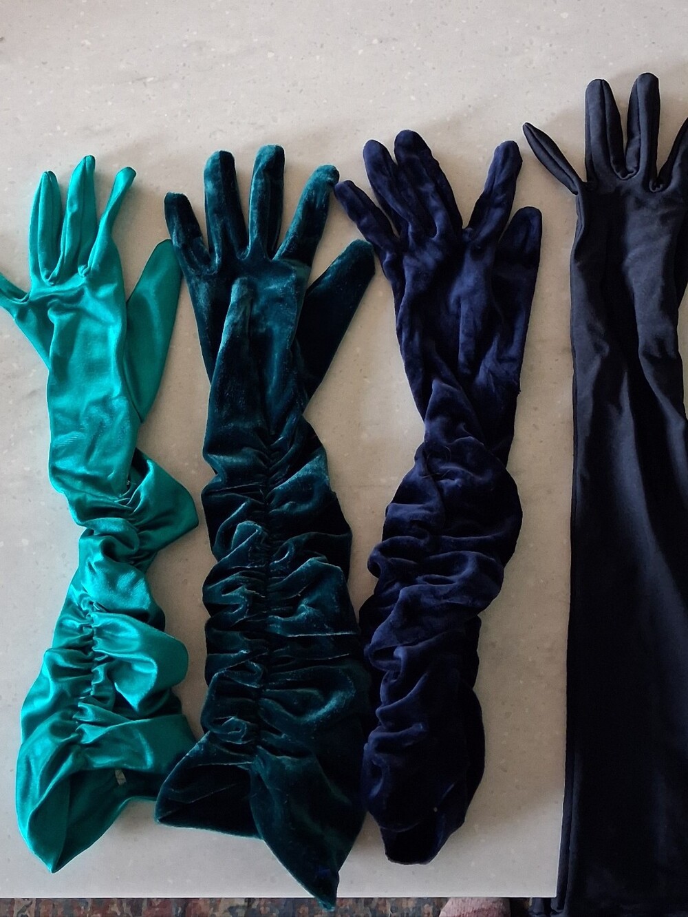 Opera Over The Elbow Gloves 4 Pairs Set